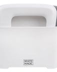 Kitchen Benchtop Dustpan & Brush White - KITCHEN - Bench - Soko and Co