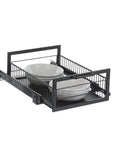 Medium Pull Out Pantry Drawer Black - KITCHEN - Shelves and Racks - Soko and Co