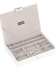 Stackers Classic Lidded Jewellery Box White - WARDROBE - Jewellery Storage - Soko and Co