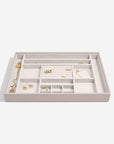 Stackers Supersize 16 Compartment Jewellery Tray Taupe - WARDROBE - Jewellery Storage - Soko and Co