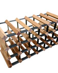 Vino Stack 18 Pocket Mahogany Wine Rack - WINE - Wine Racks - Soko and Co