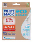 White Magic Extra Power Eraser Sponges 4 Pack - LAUNDRY - Cleaning - Soko and Co