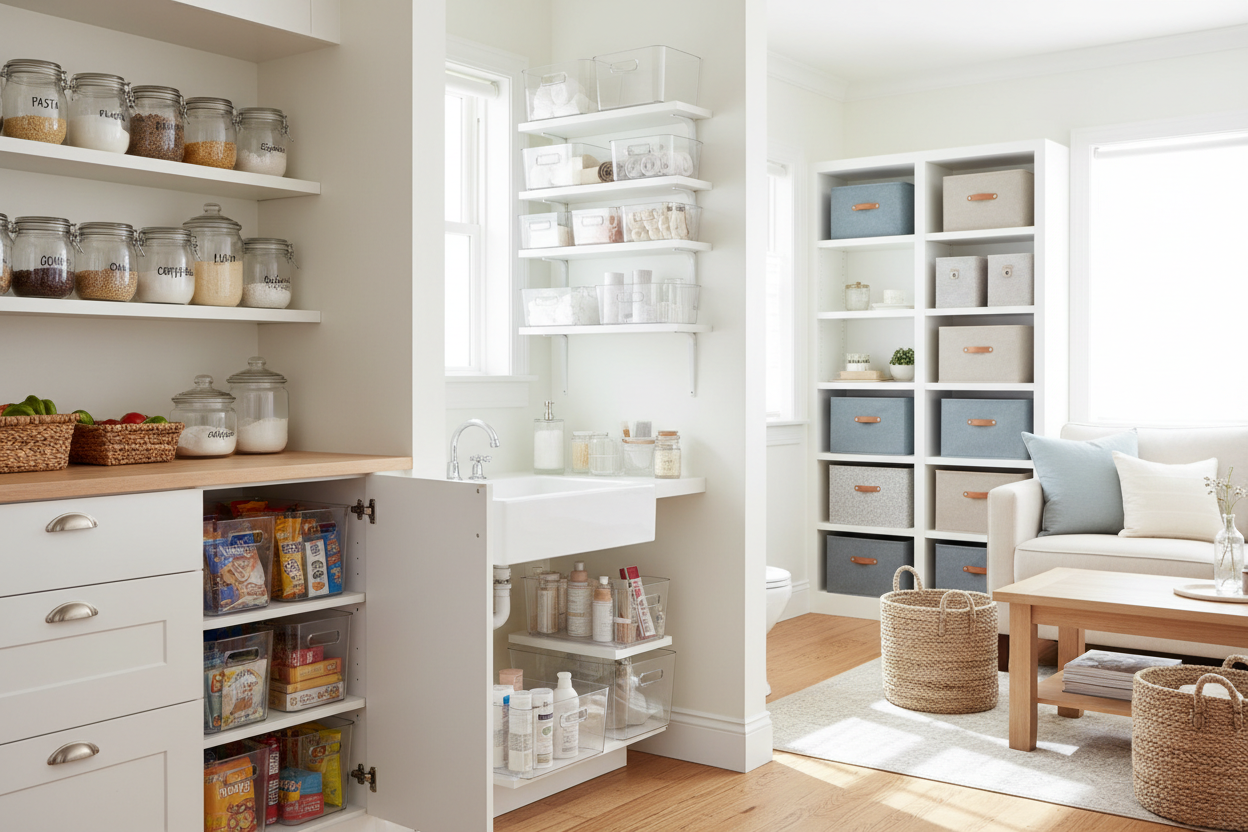How To Choose The Right Storage Container For Every Room In Your Home