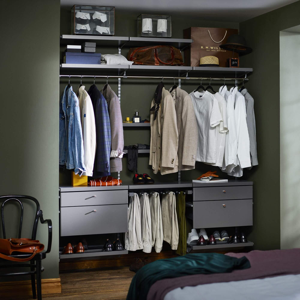 Soko & Co Elfa specialist planning a custom wardrobe design