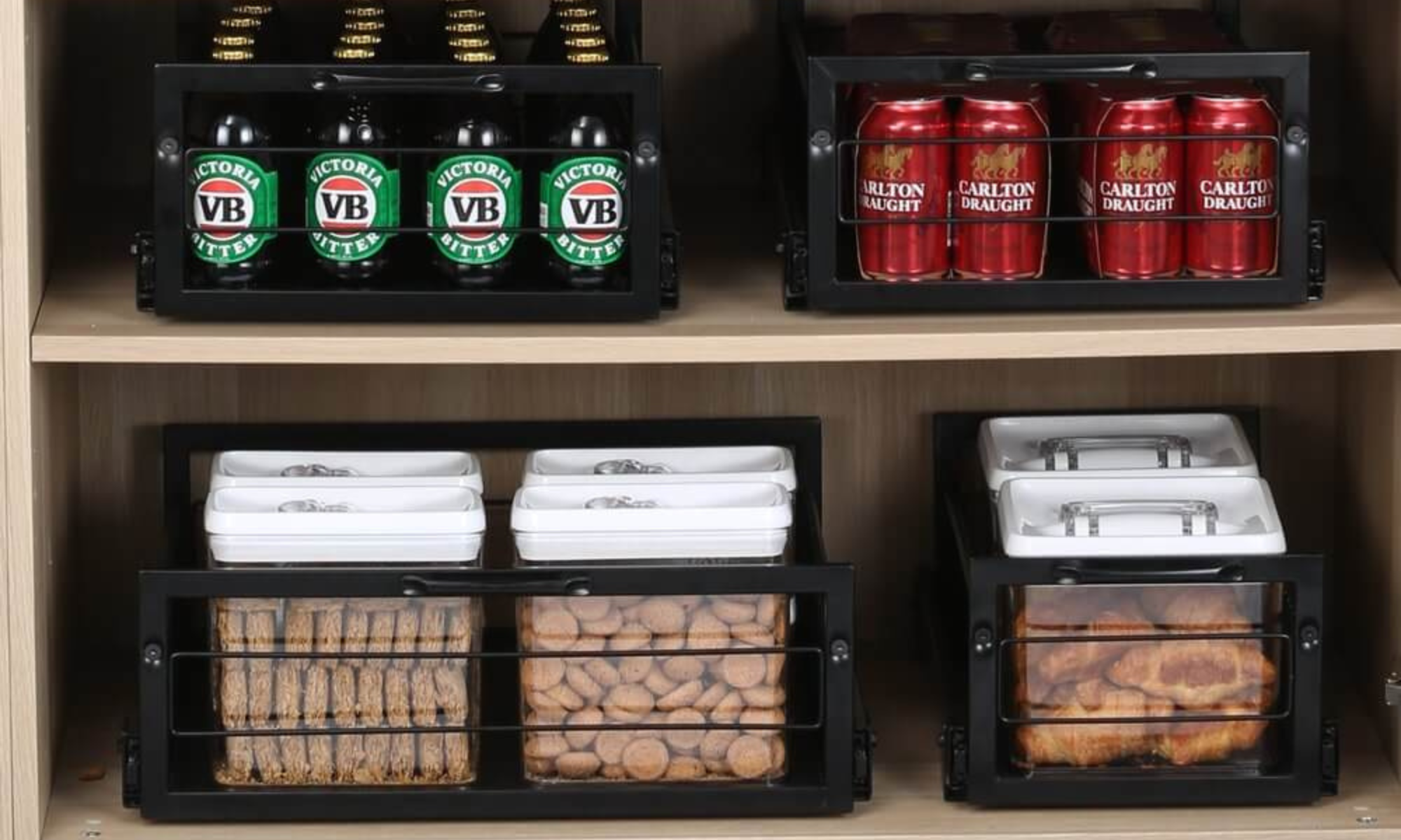 Pull-Out Kitchen and Pantry Drawers