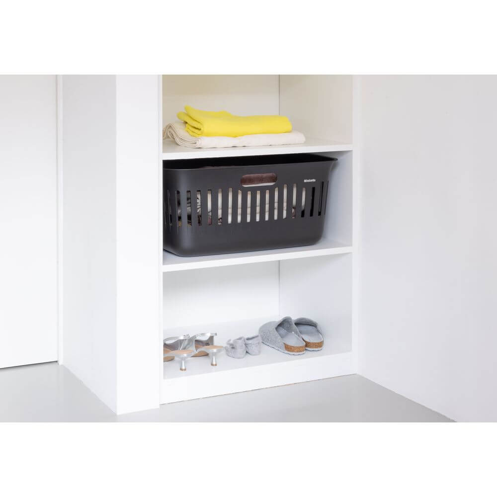 Brabantia Collect It Laundry Basket 40L Black - LAUNDRY - Baskets and Trolleys - Soko and Co
