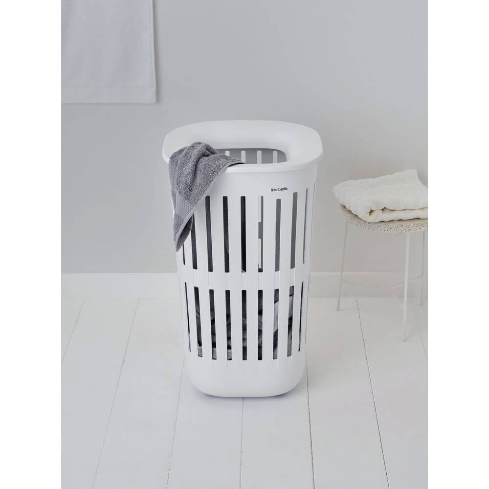 Brabantia Collect It Laundry Hamper 55L White - LAUNDRY - Hampers - Soko and Co