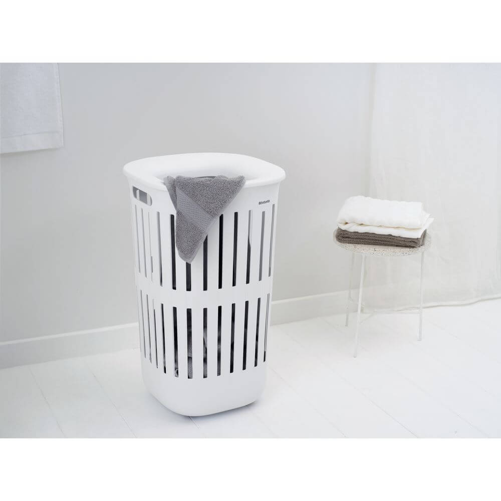 Brabantia Collect It Laundry Hamper 55L White - LAUNDRY - Hampers - Soko and Co