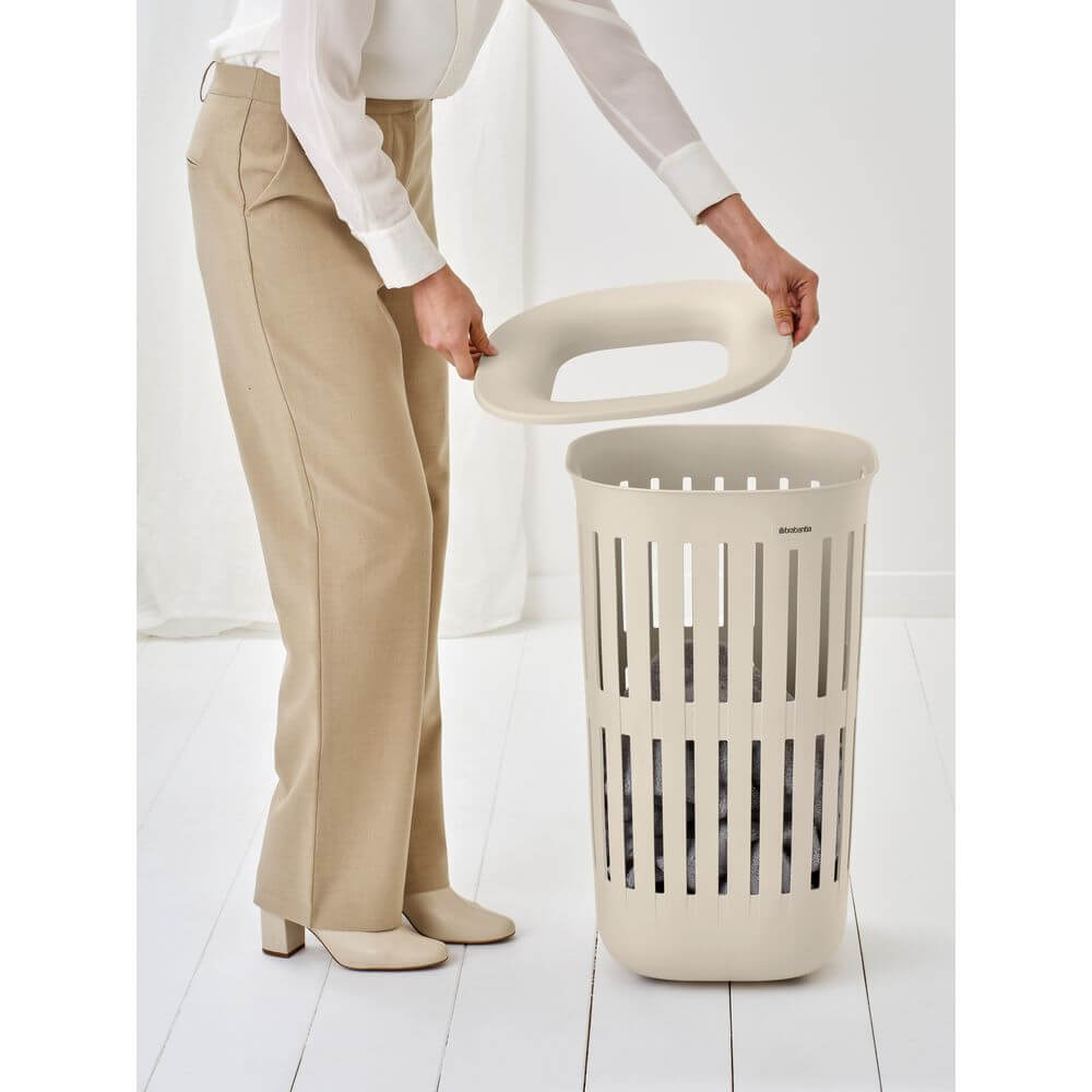 Brabantia Collect It Laundry Hamper 55L Sand - LAUNDRY - Hampers - Soko and Co