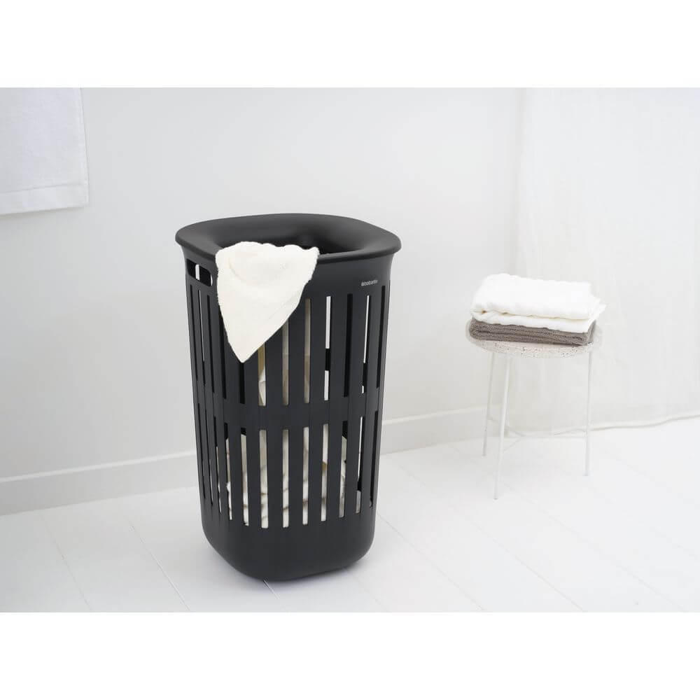 Brabantia Collect It Laundry Hamper 55L Black - LAUNDRY - Hampers - Soko and Co