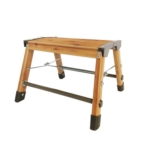 1 Step Aluminium Wood Grain Step Ladder