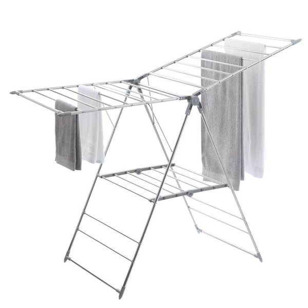 28 Rail Stainless Steel A-Frame Clothes Airer