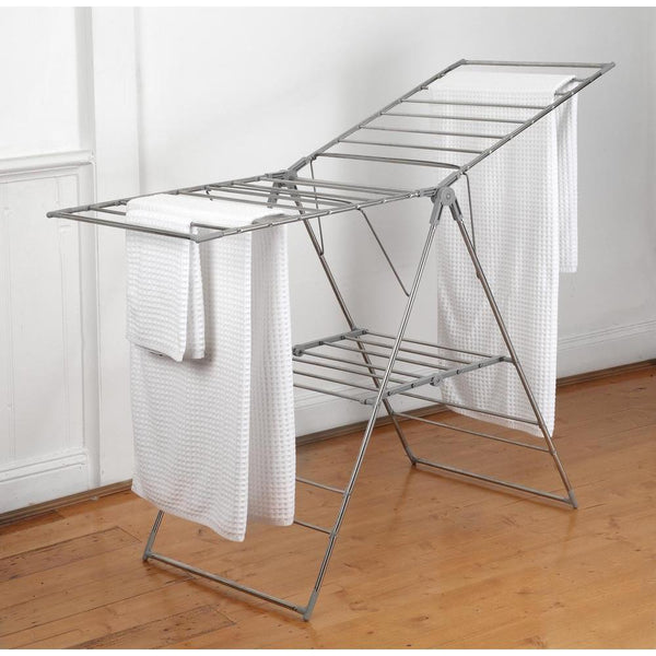 28 Rail Stainless Steel A-Frame Clothes Airer