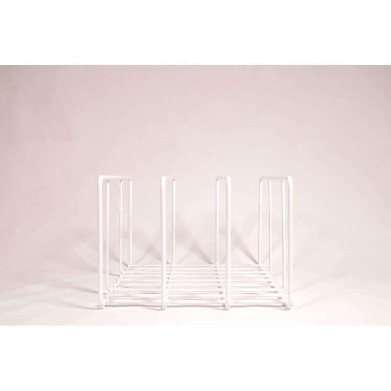 3 Section Wide Chopping Board Holder White - KITCHEN - Shelves and Racks - Soko and Co