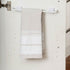 30cm Flat Style Towel Rail White - BATHROOM - Towel Racks - Soko and Co