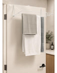 5 Rail Over Door Clothes Airer White - LAUNDRY - Airers - Soko and Co
