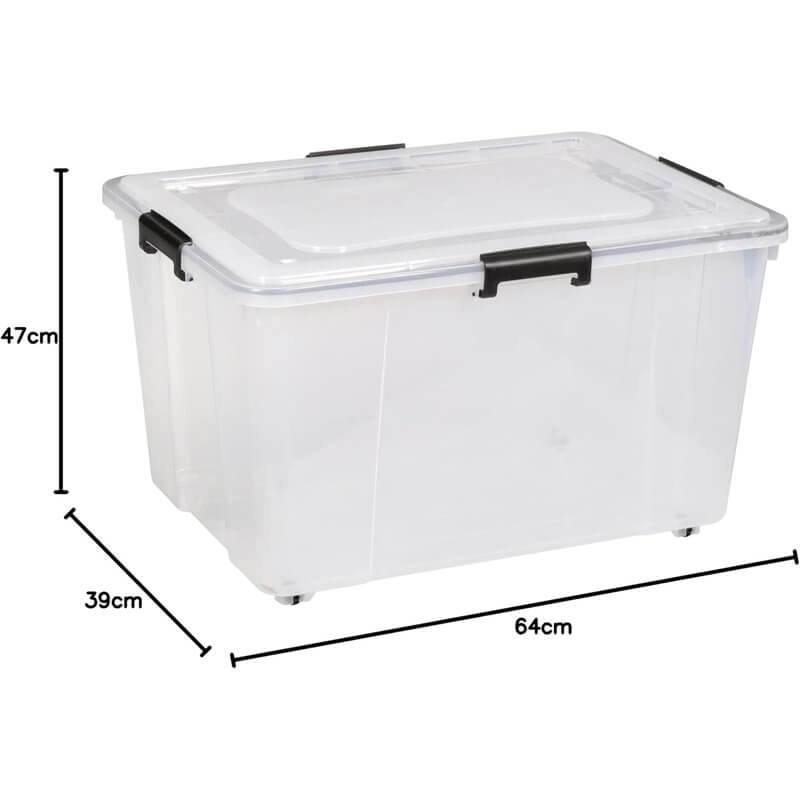 80L Super Seal Storage Box - HOME STORAGE - Plastic Boxes - Soko and Co