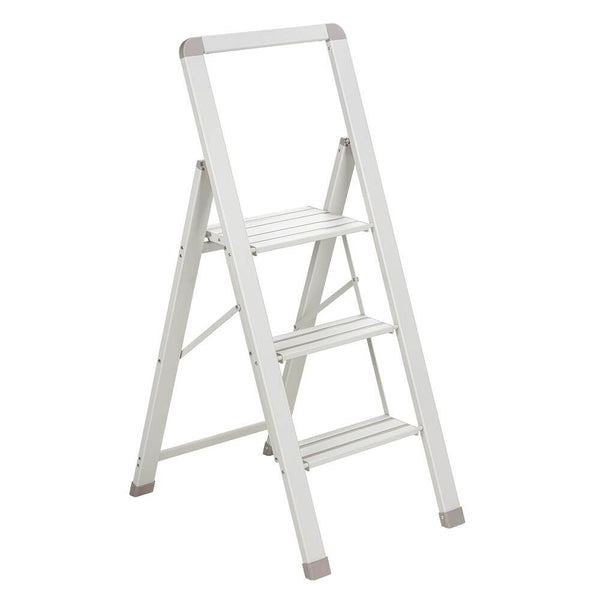 Alu Design 3 Step Compact Step Ladder Beige