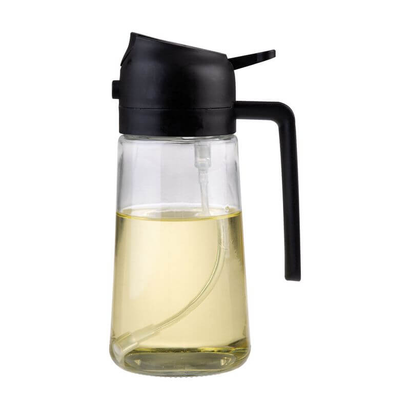Appetito Oil Sprayer and Pourer Bottle Black - KITCHEN - Accessories and Gadgets - Soko and Co
