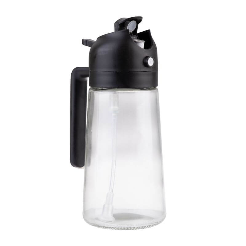 Appetito Oil Sprayer and Pourer Bottle Black - KITCHEN - Accessories and Gadgets - Soko and Co