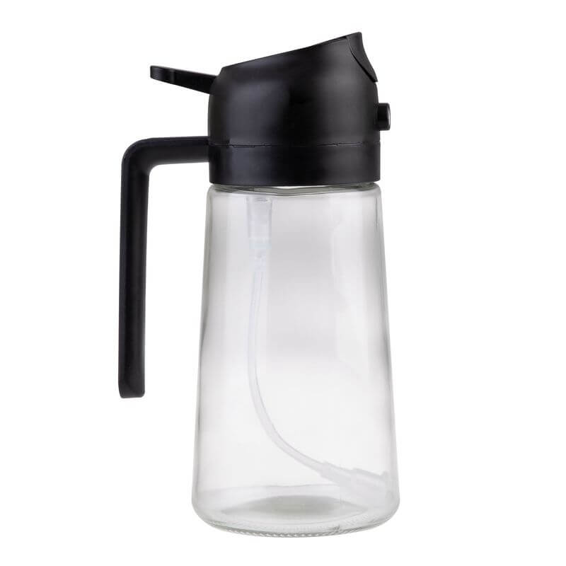 Appetito Oil Sprayer and Pourer Bottle Black - KITCHEN - Accessories and Gadgets - Soko and Co