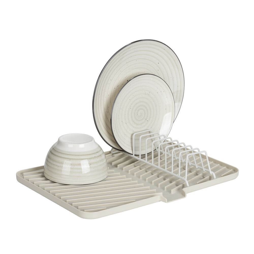 Ari Dish Draining Board Cream - KITCHEN - Dish Racks and Mats - Soko and Co