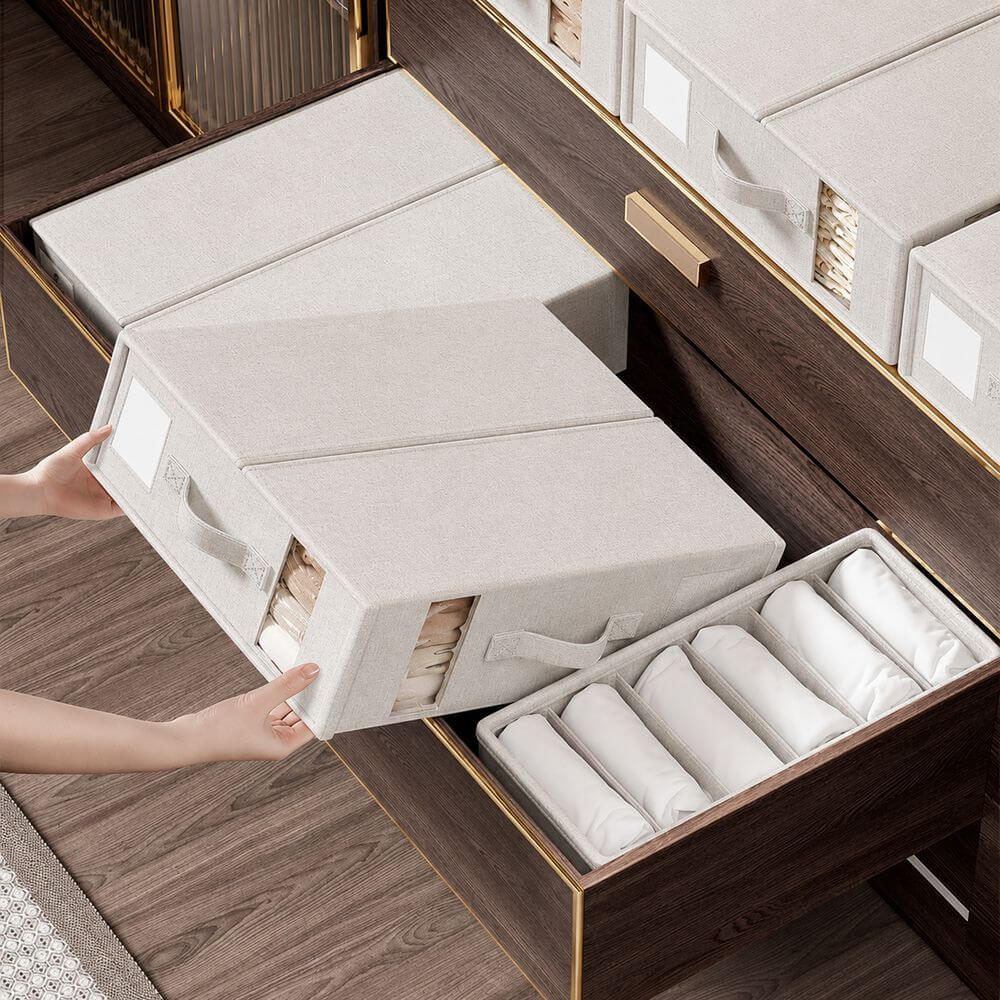 Bed Linen Foldable Storage Box - LAUNDRY - Accessories - Soko and Co