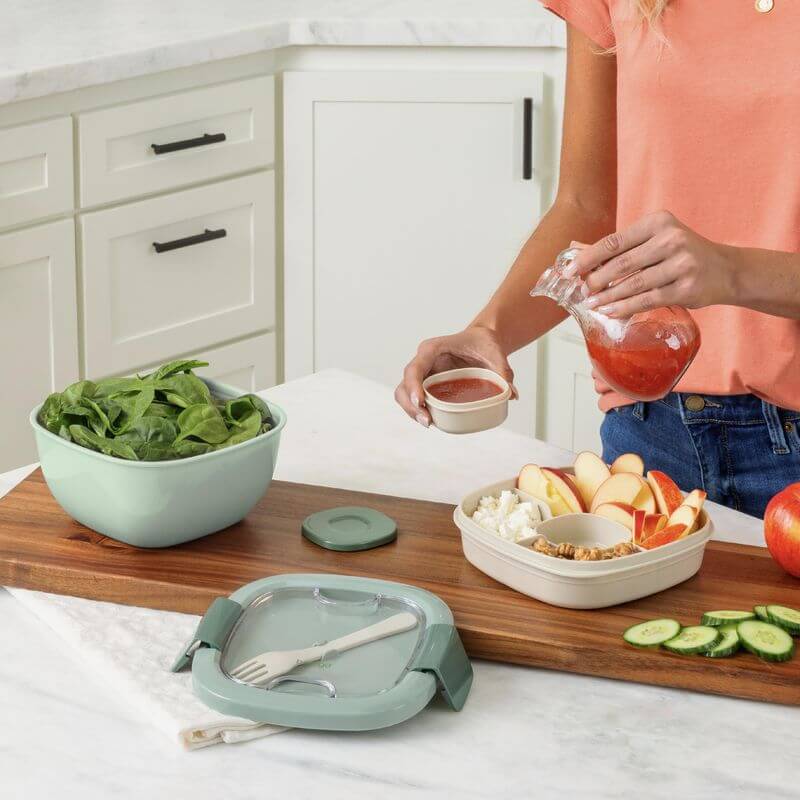 Bentgo Salad Container Khaki - LIFESTYLE - Lunch - Soko and Co