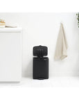 Brabantia Bo Pedal Bin 12L Matt Black - KITCHEN - Bins - Soko and Co