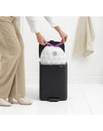 Brabantia Bo Pedal Bin 12L Matt Black - KITCHEN - Bins - Soko and Co