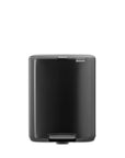 Brabantia Bo Pedal Bin 12L Matt Black - KITCHEN - Bins - Soko and Co