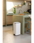 Brabantia Bo Pedal Bin 30L White - KITCHEN - Bins - Soko and Co