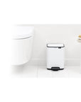 Brabantia Bo Pedal Bin 4L White - KITCHEN - Bins - Soko and Co