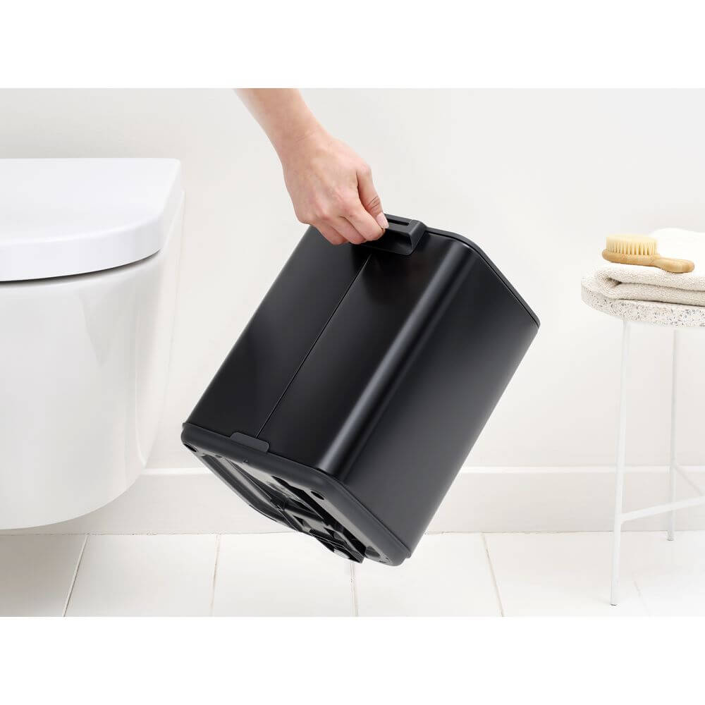 Brabantia Bo Pedal Bin 7L Matt Black - KITCHEN - Bins - Soko and Co