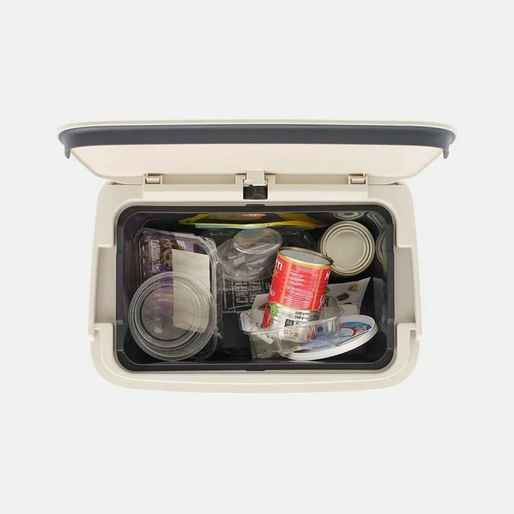 Brabantia SortUp 2 Compartment Recycle Bin Sand - KITCHEN - Bins - Soko and Co