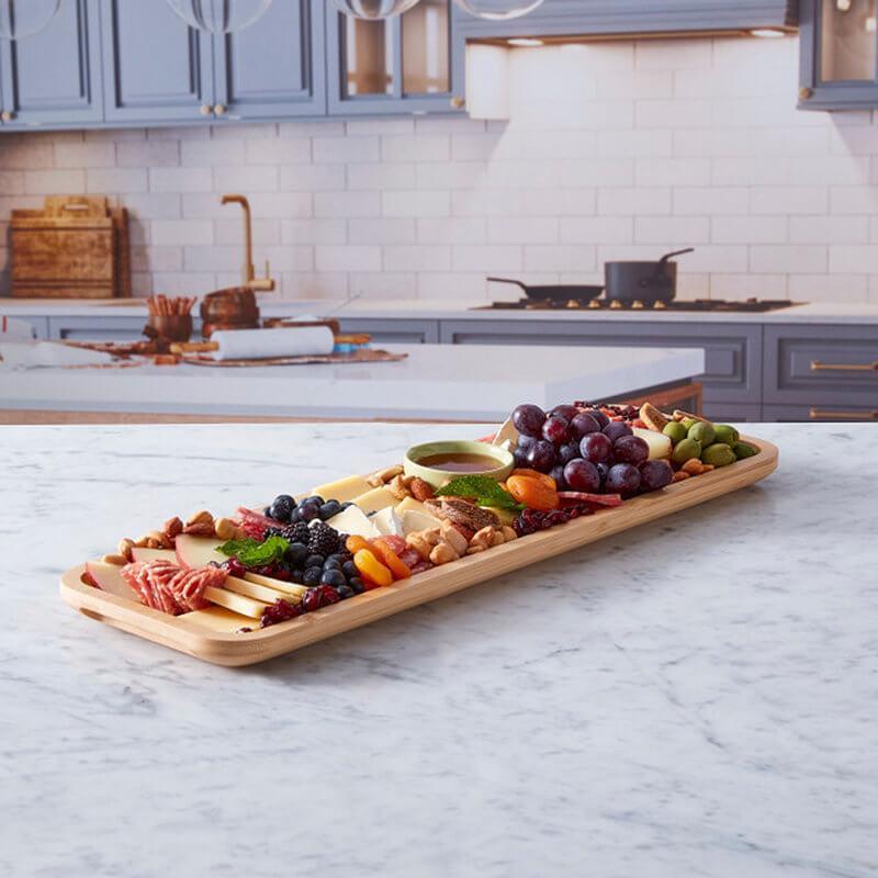 Build-a-Board Platter Charcuterie Board with Lid Bamboo - LIFESTYLE - Picnic - Soko and Co