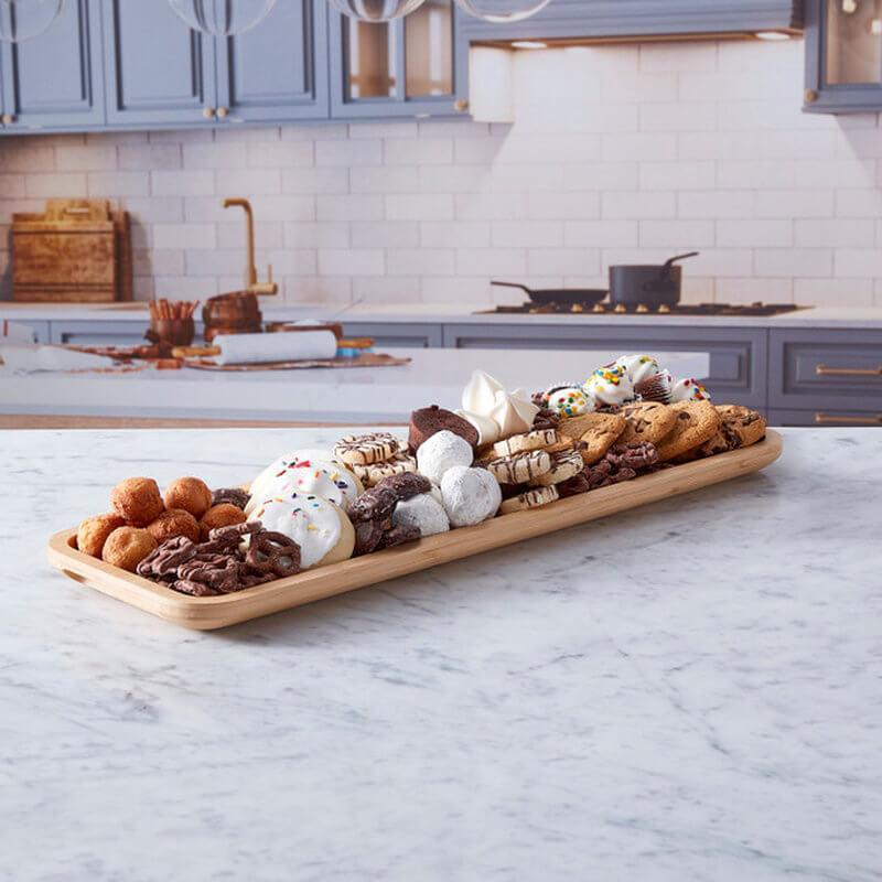 Build-a-Board Platter Charcuterie Board with Lid Bamboo - LIFESTYLE - Picnic - Soko and Co