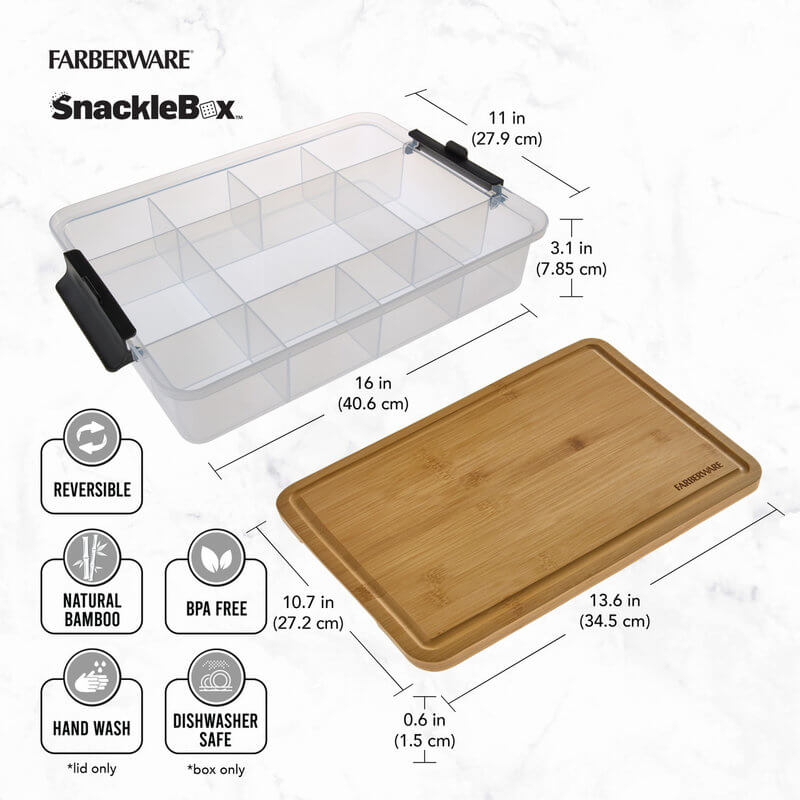 Build-a-Board Snackle Bamboo Board and Box - LIFESTYLE - Picnic - Soko and Co