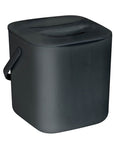 Cindy 3L Compost Bin Black - BATHROOM - Bins - Soko and Co