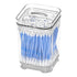 Clear Cotton Swab Container - BATHROOM - Makeup Storage - Soko and Co