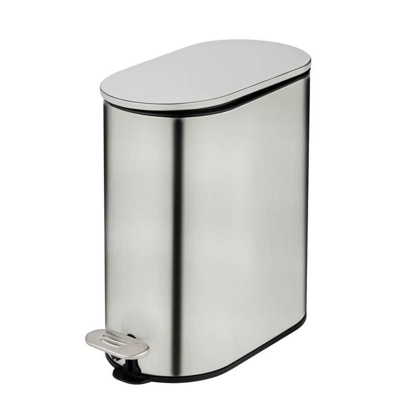 Coluno 5L Pedal Bin Stainless Steel - BATHROOM - Bins - Soko and Co