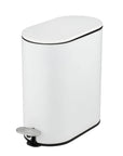 Coluno 5L Pedal Bin White - BATHROOM - Bins - Soko and Co
