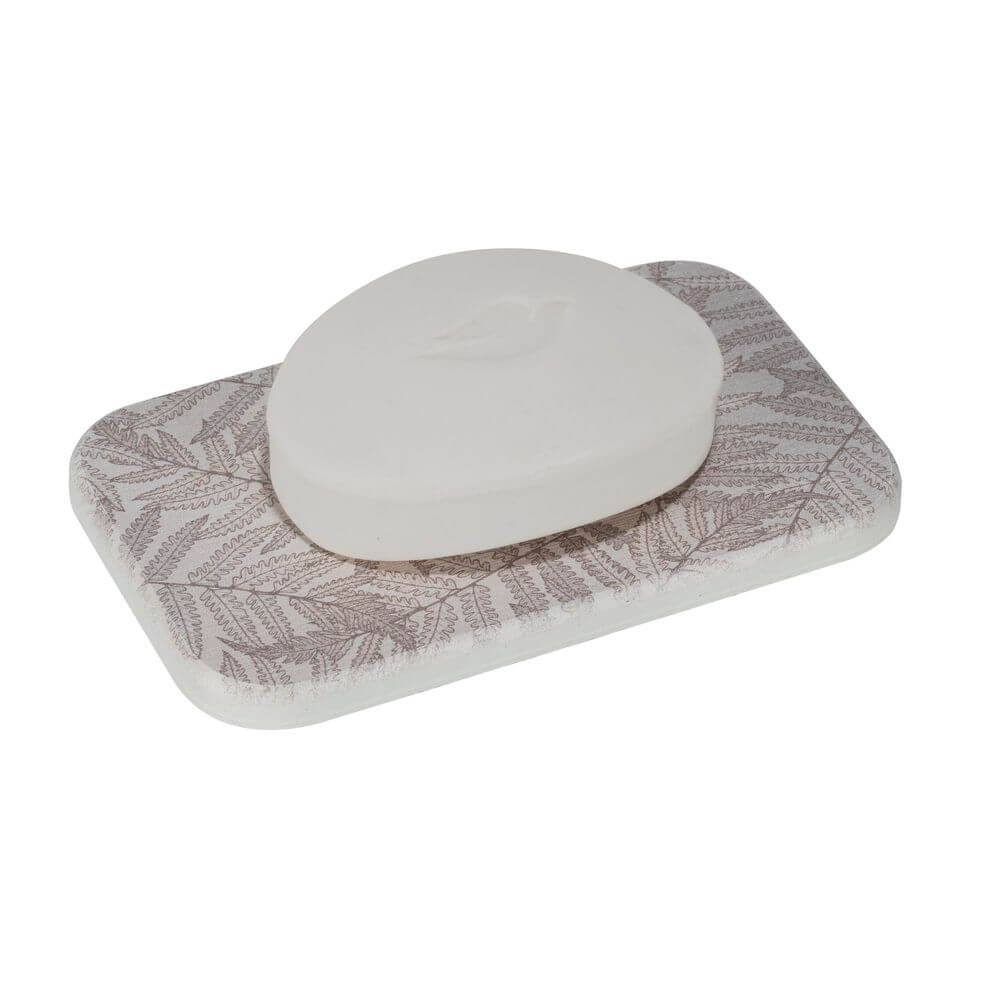 Dafni Stone Soap Dish - BATHROOM - Soap Dispensers and Trays - Soko and Co