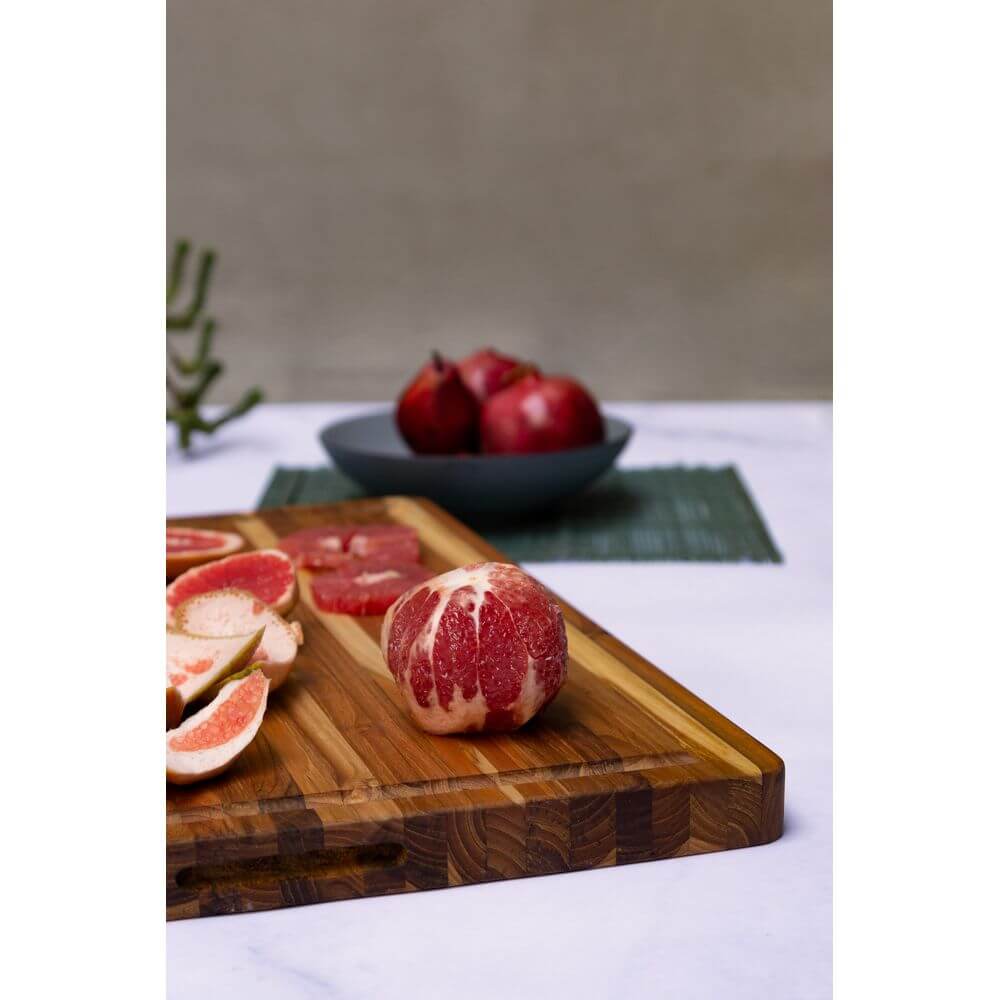 Deluxe Wooden Chopping Board with Juice Canals Large - KITCHEN - Bench - Soko and Co