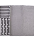 Drying Mat With Removable Rack Grey - KITCHEN - Dish Racks and Mats - Soko and Co