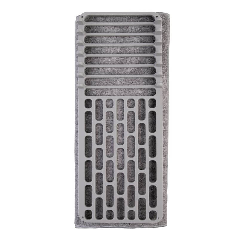 Drying Mat With Removable Rack Grey - KITCHEN - Dish Racks and Mats - Soko and Co