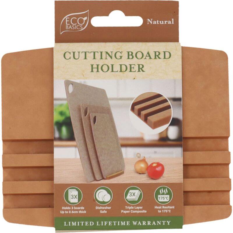 Eco Basics Cutting Board Holder Natural - KITCHEN - Accessories and Gadgets - Soko and Co