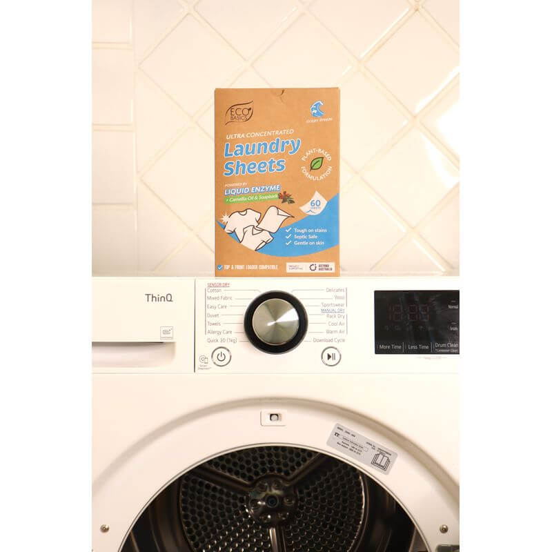 Eco Basics Laundry Sheets Ocean Breeze 60 pack - LAUNDRY - Cleaning - Soko and Co