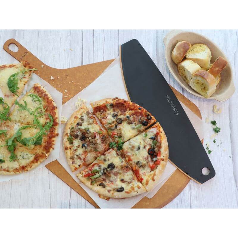 Eco Basics Pizza Cutter Black - KITCHEN - Accessories and Gadgets - Soko and Co