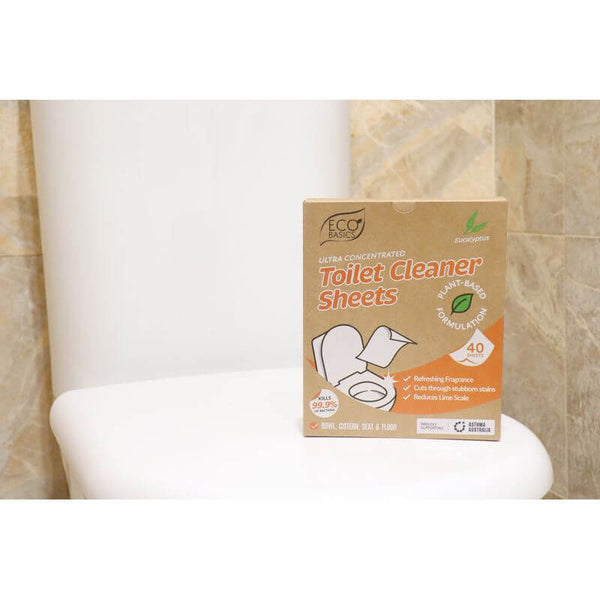 Eco Basics Toilet Cleaner Sheets Eucalyptus 40 pack